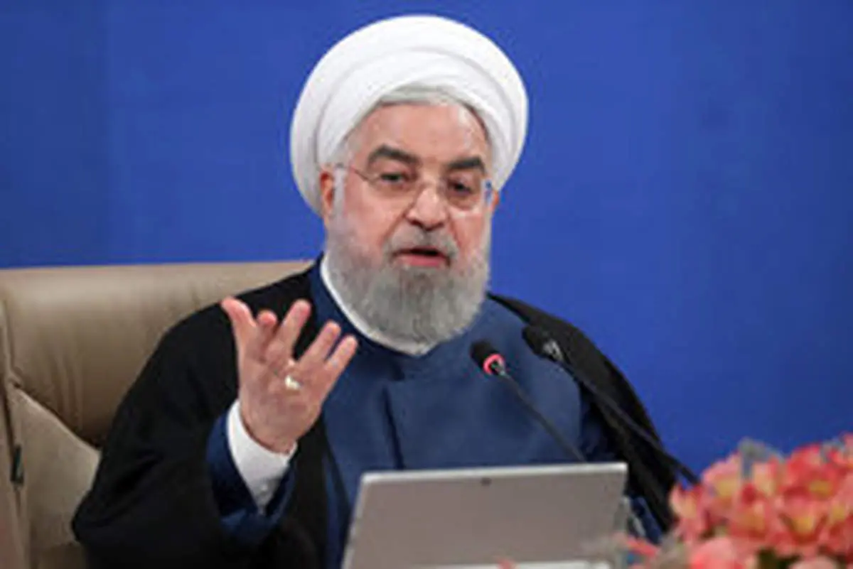 ماجرای خندیدن روحانی به جمله ترامپ که گفت جمهوری اسلامی در سه ماه سرنگون میشود