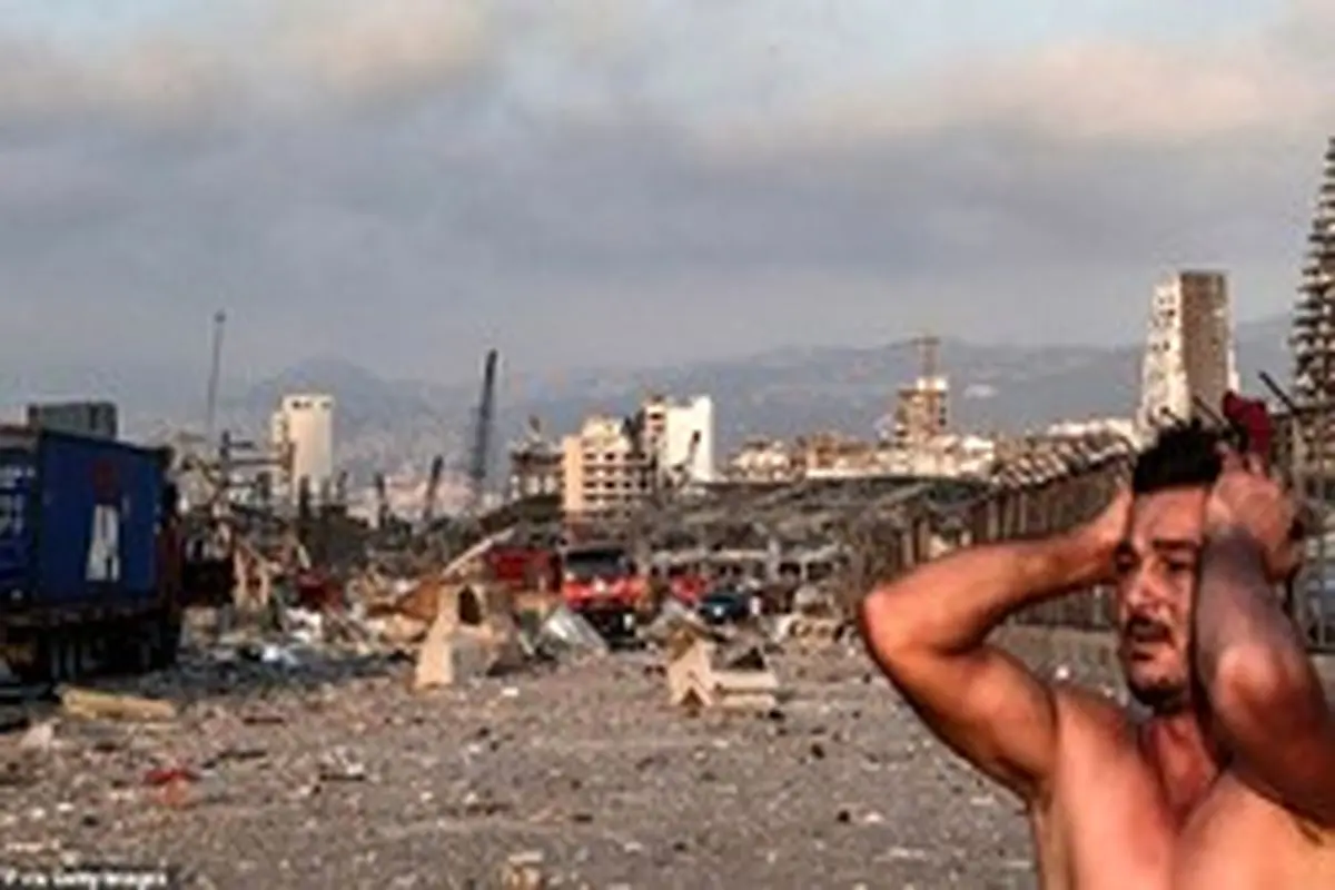 لحظه تلخ نجات یک دختر بیروتی از زیر آوار+ فیلم