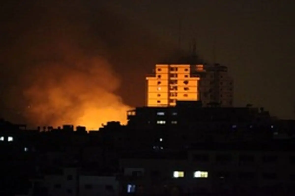 حمله جنگنده‌های صهیونیستی به پایگاه مقاومت در غزه