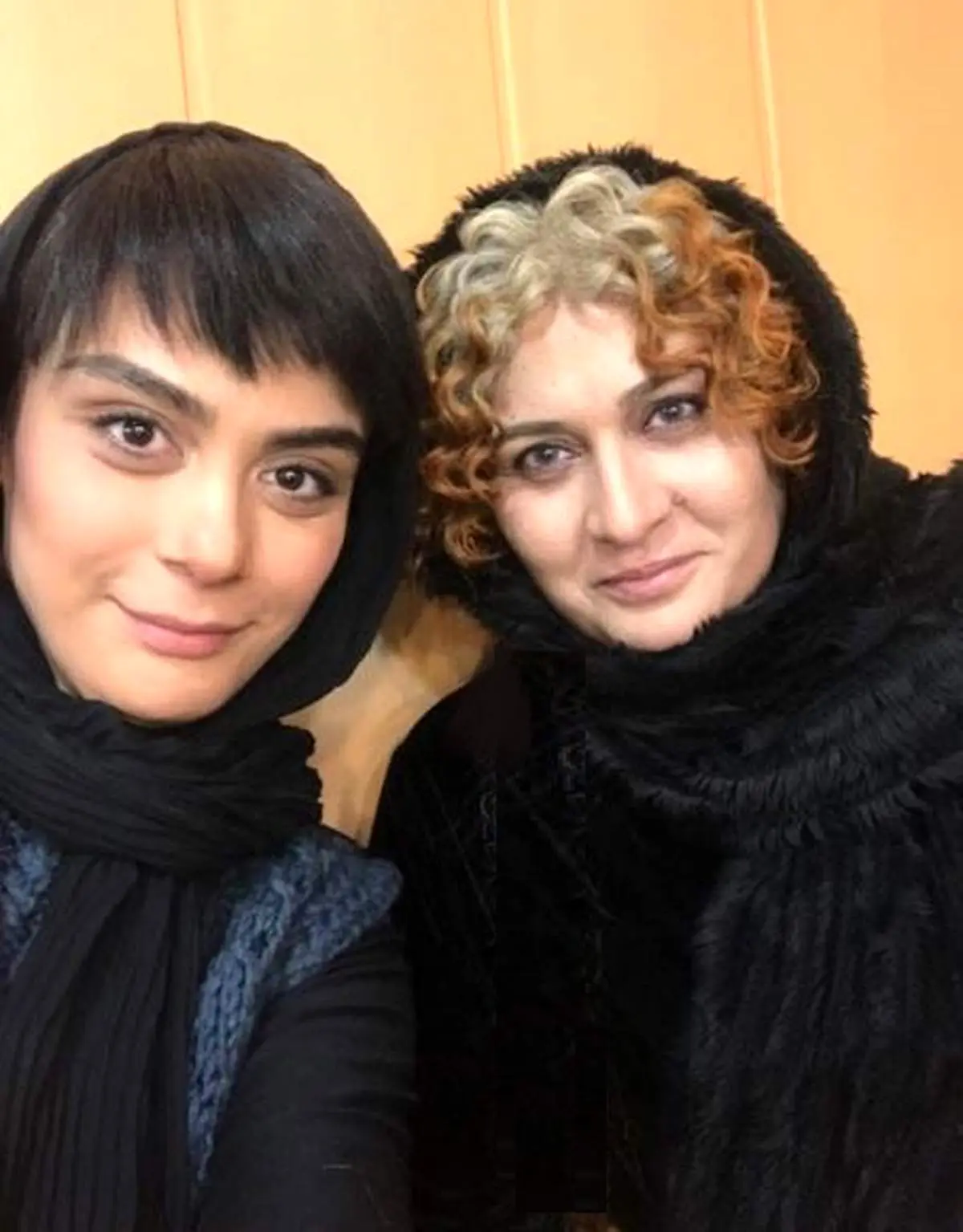 سلفی مارال فرجاد در کنار پریوش نظریه