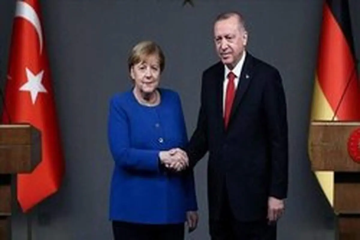 در تماسی تلفنی: اردوغان و مرکل گفتگو کردند