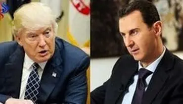 نامه ترامپ به بشار اسد برای مذاکره