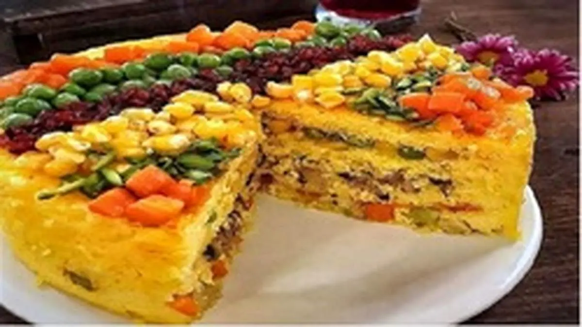 طرز تهیه ته چین سبزیجات
