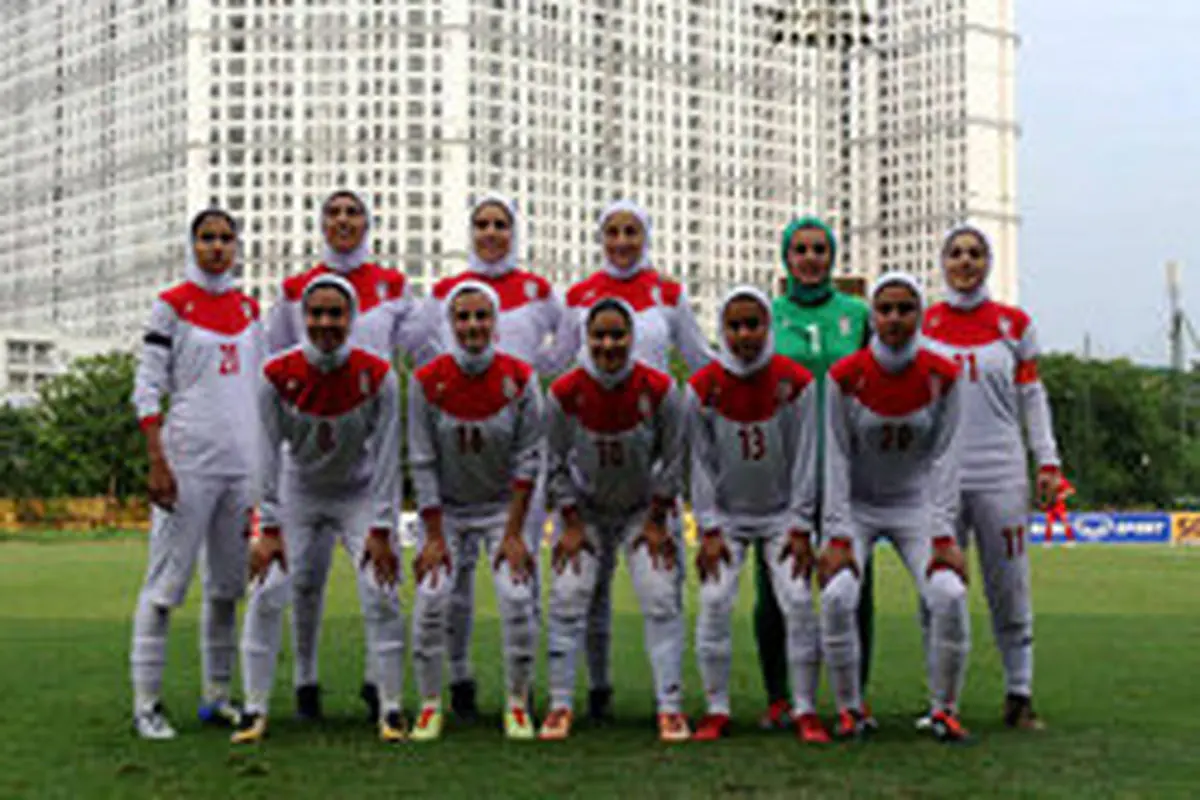 تیم ملی فوتبال زنان ایران در جایگاه هفتادم جهان