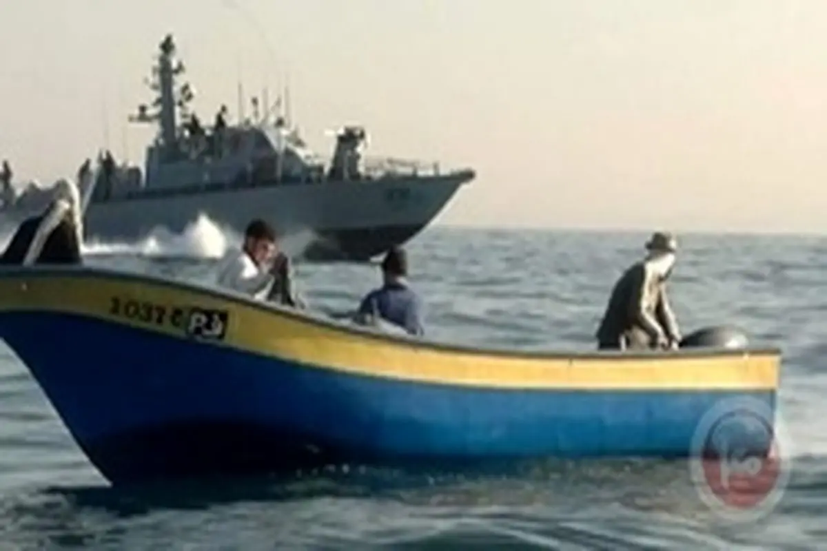 تیراندازی نظامیان صهیونیست به قایق‌های ماهیگیران در نوار غزه