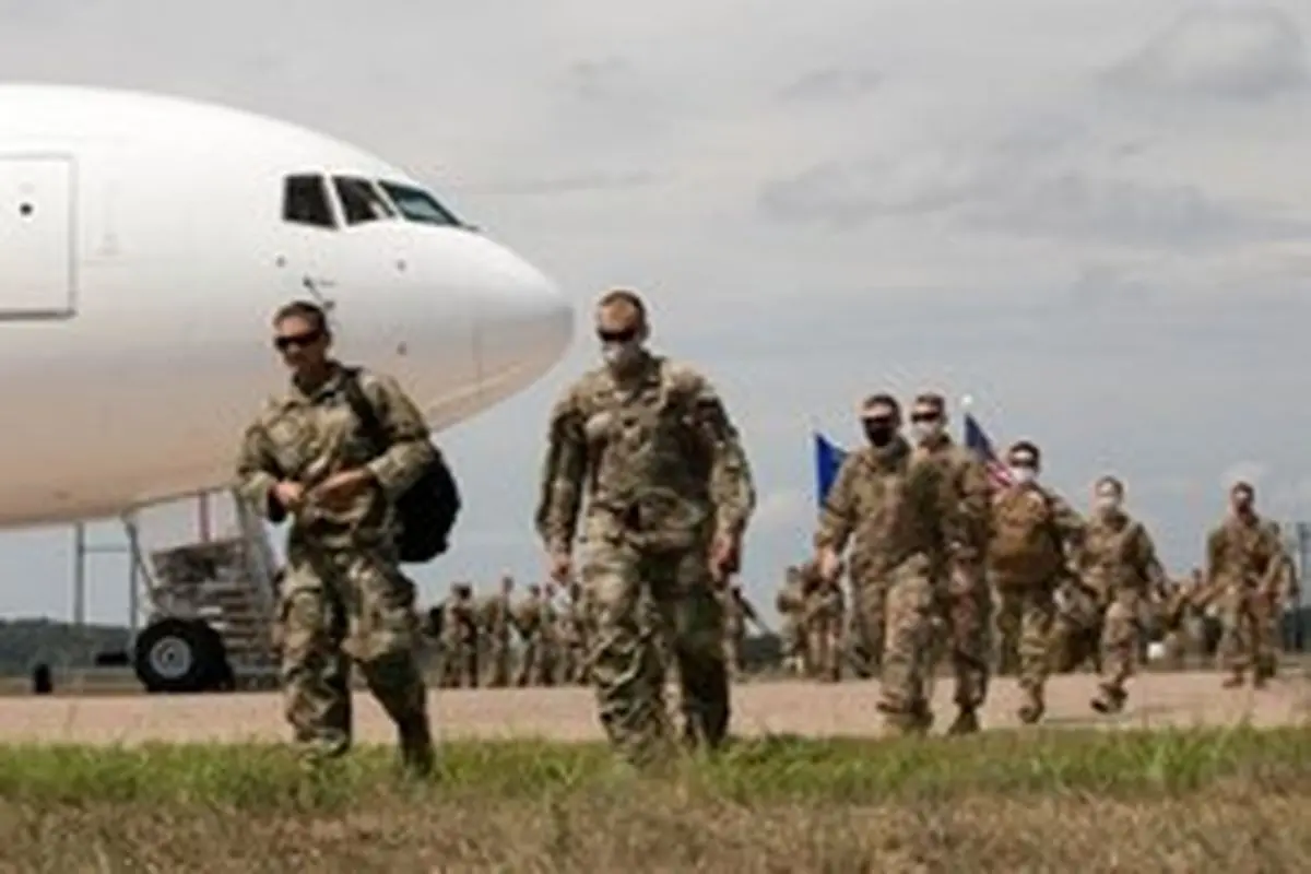 بازگشت ۲۰۰ نظامی آمریکایی از افغانستان
