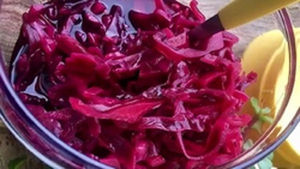 طرز تهیه ترشی کلم بنفش