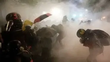 پلیس پرتلند با از سرگیری اعتراضات باز هم اعلام وضعیت شورش کرد