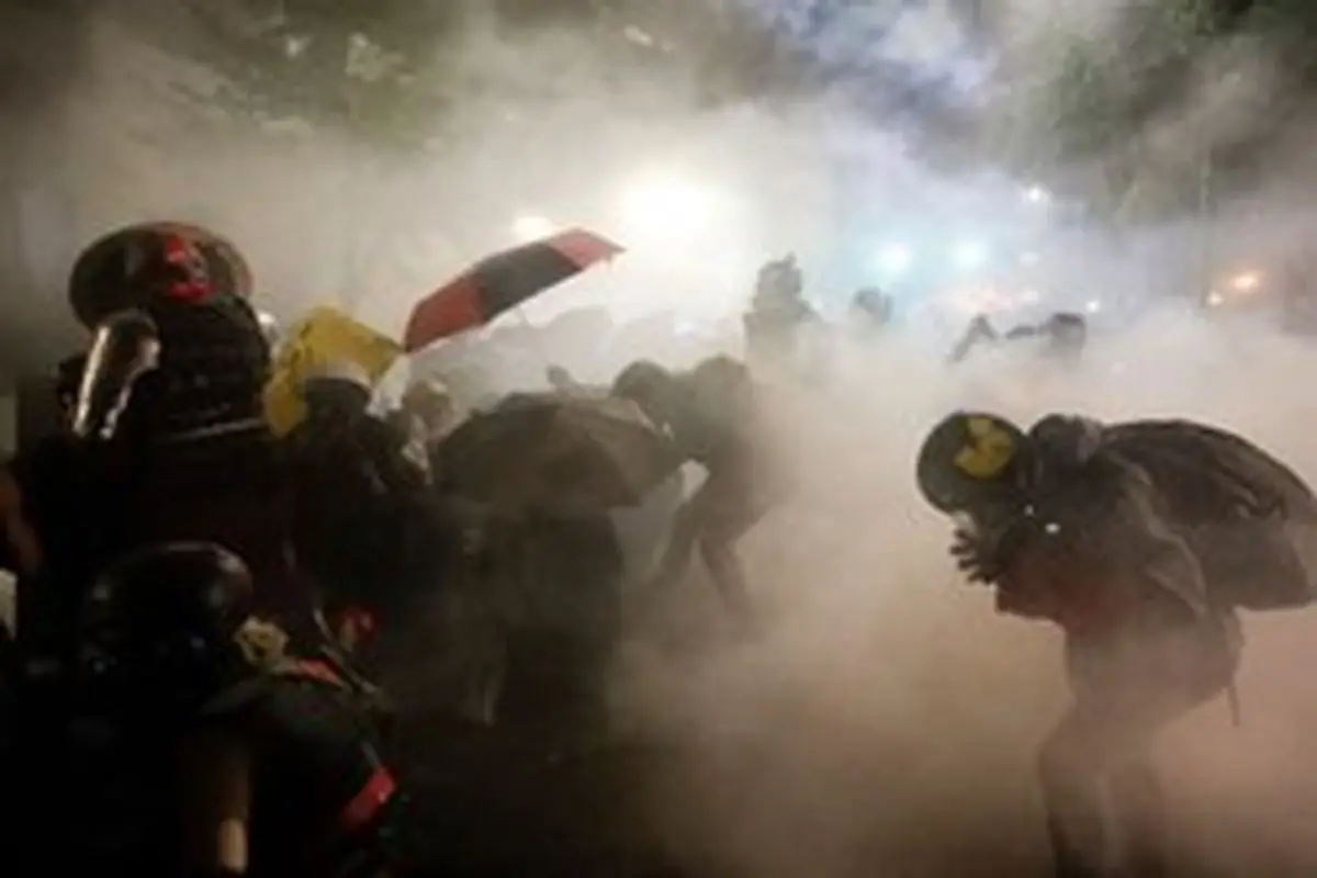 پلیس پرتلند با از سرگیری اعتراضات باز هم اعلام وضعیت شورش کرد