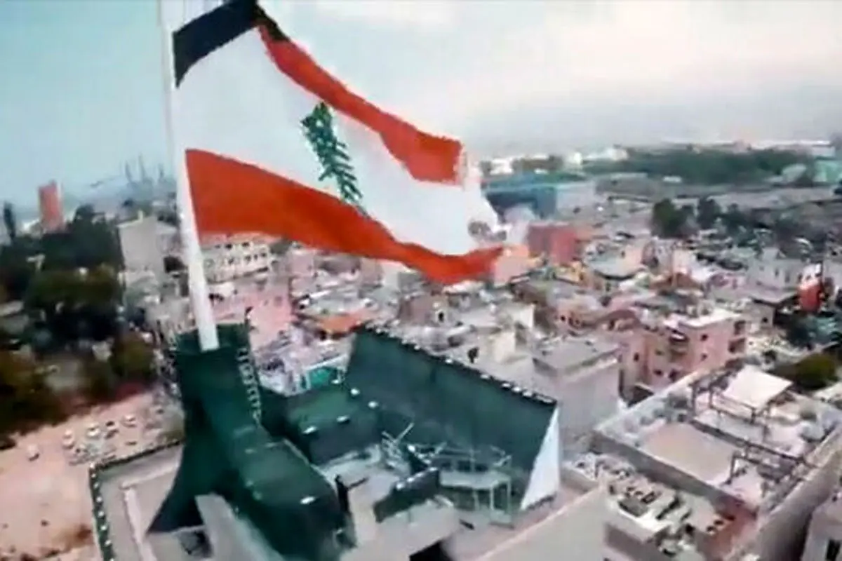 عمق فاجعه انفجار بیروت در تصاویر هوایی + فیلم