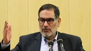 شمخانی: مکانیسم ماشه‬⁩ تنها نمایشی تبلیغاتی برای نجات ترامپ است