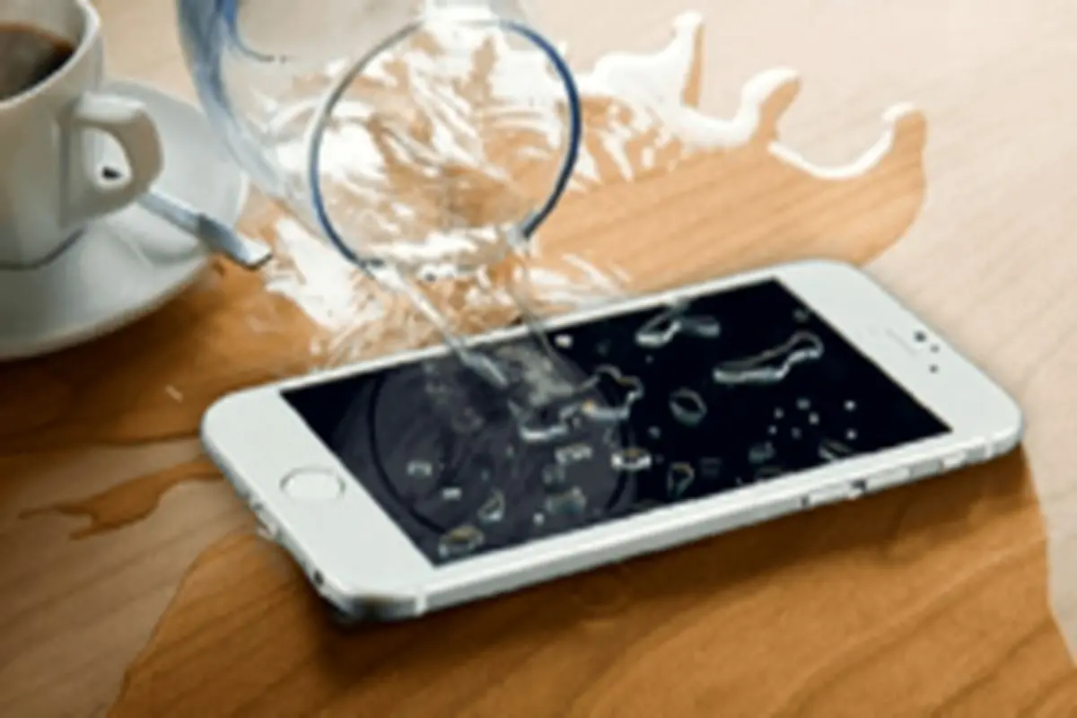 روش تعمیر تلفن همراه خیس شده