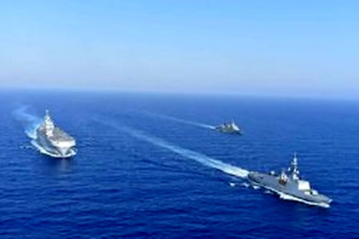 رزمایش دریایی امارات و یونان در مدیترانه در سایه تنش با ترکیه