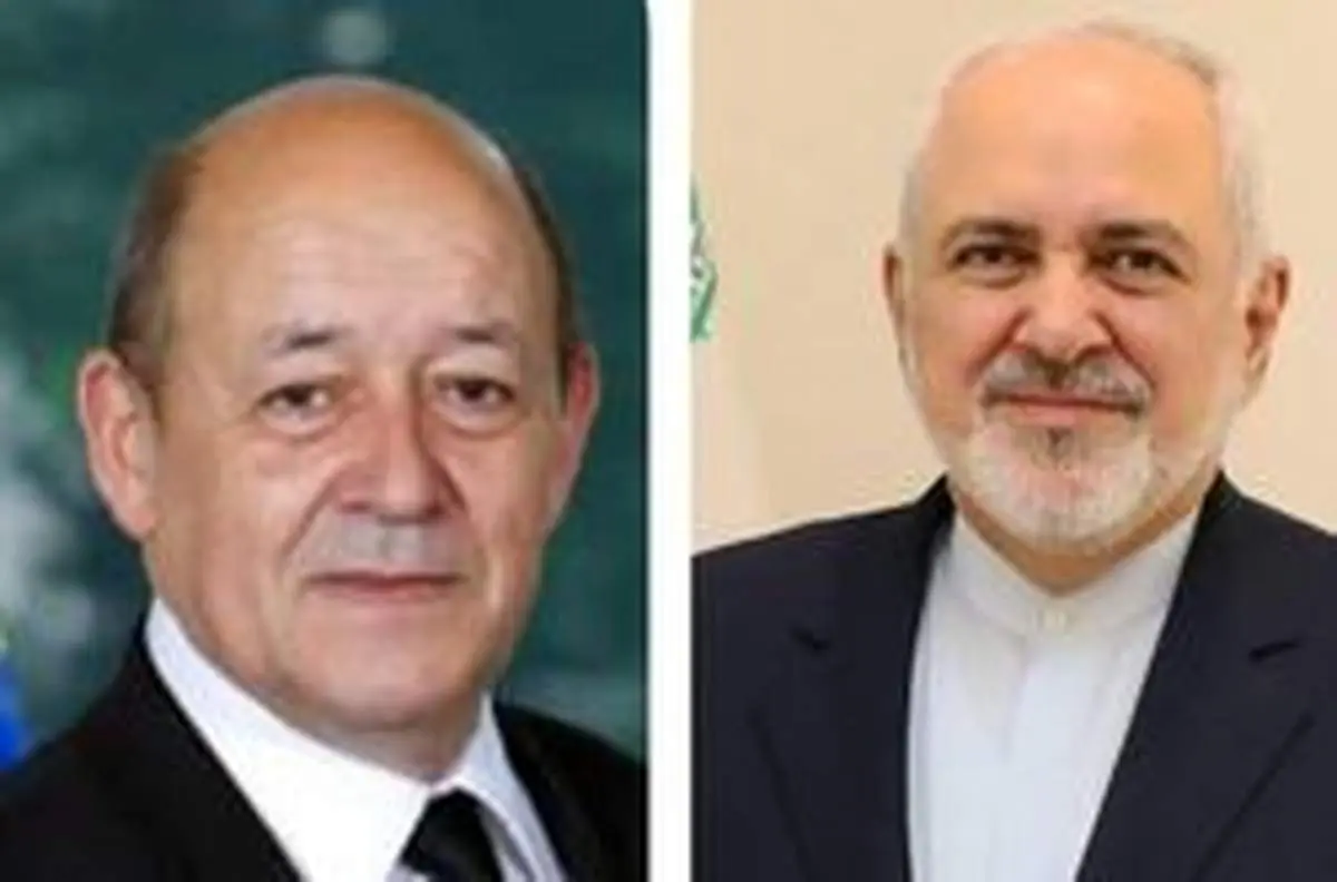 رایزنی و گفت و گو ظریف و لودریان درباره برجام