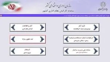 تصویب آیین نامه ثبت اطلاعات کارمندان و پرداخت های آنان در سامانه کارمند ایران