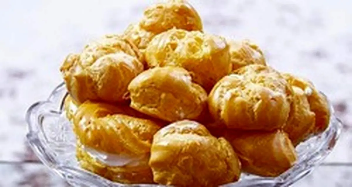 طرز تهیه نون خامه‌ای بدون فر