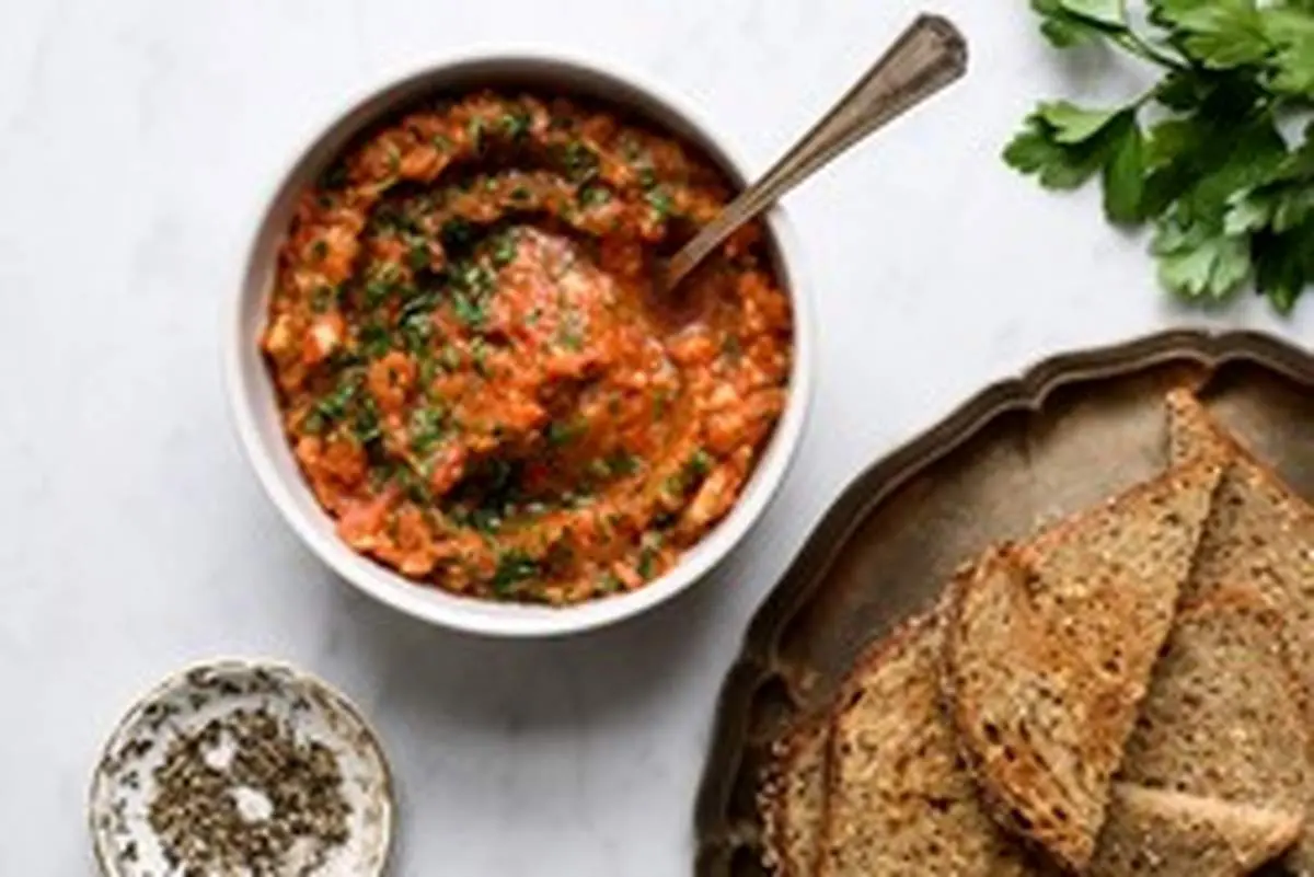طرز تهیه خوراک خاویار بادمجان مجلسی