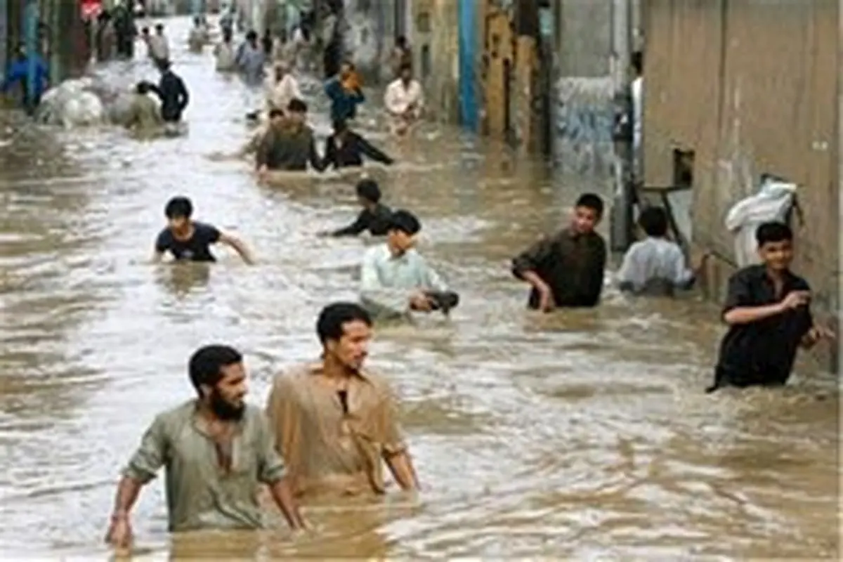 بارش بی‌سابقه باران‌های موسمی در کراچی رکورد ۹۰ ساله را شکست