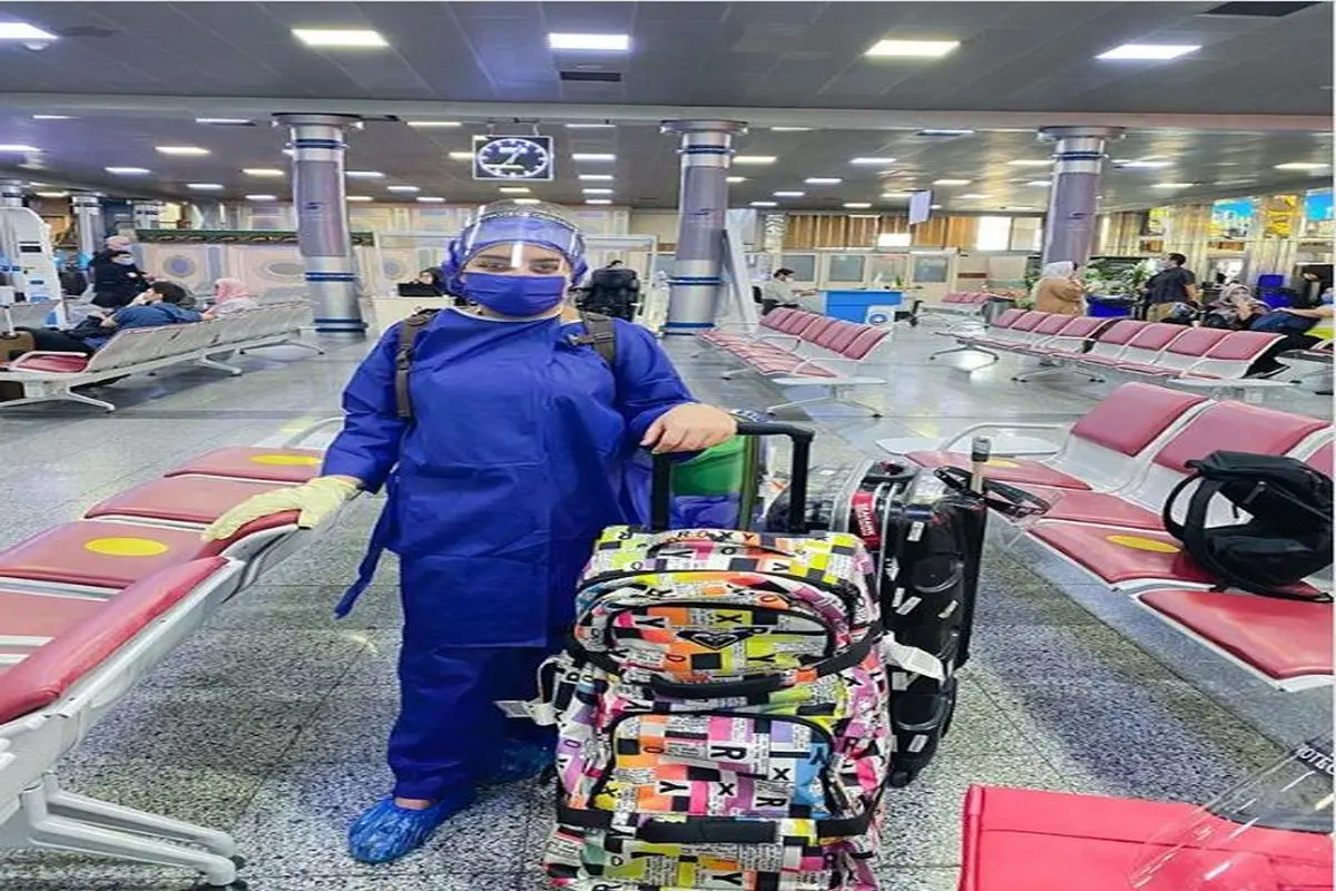 تیپ دختر قاسم خانی در فرودگاه مهرآباد!