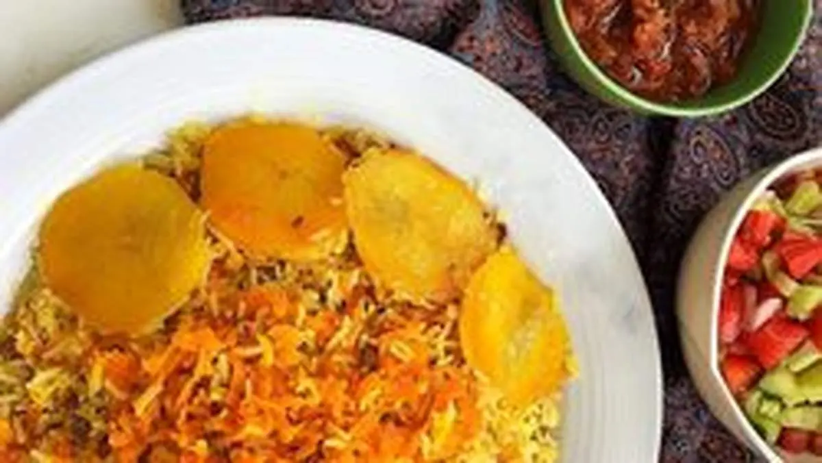 طرز تهیه یارمه پلو، غذای محلی قمی