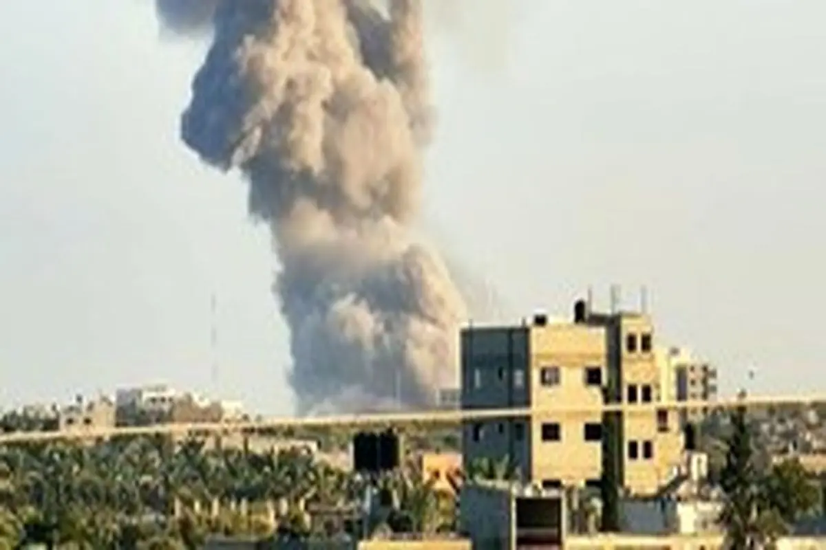 منابع فلسطینی: هواپیماهای اسرائیلی به نوار غزه حمله کردند + فیلم و عکس