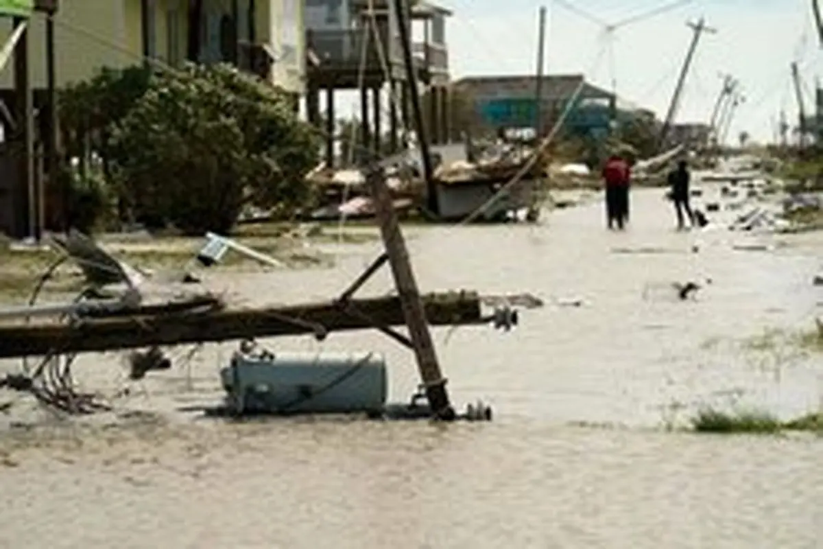 طوفان سهمگین «لورا» در لوئیزیانای آمریکا ۴ قربانی گرفت