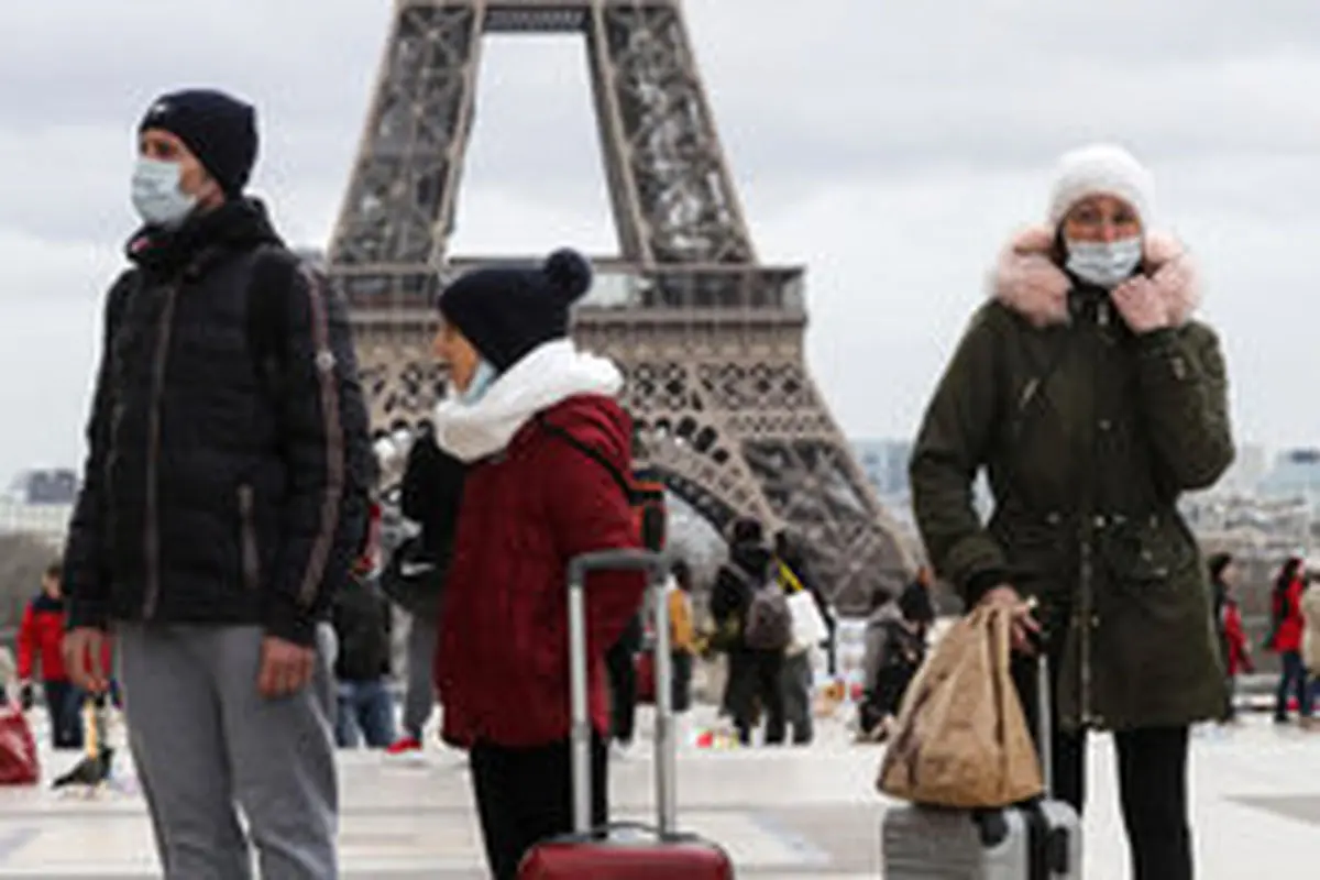 کرونا گردشگران پاریس را کم کرد