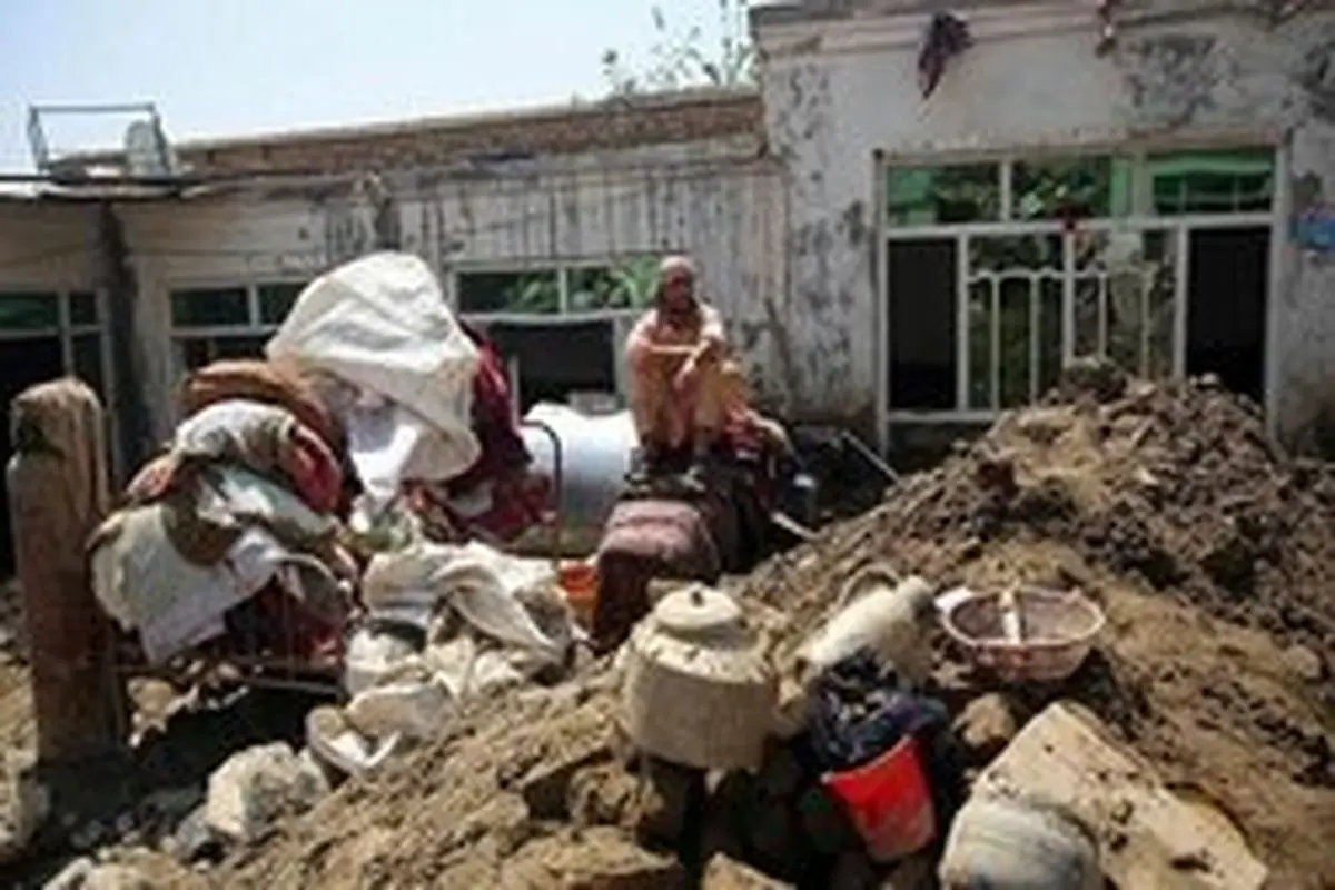 وقوع سیلاب ویرانگر در افغانستان با ۱۶۰ کشته و ۲۵۰ زخمی
