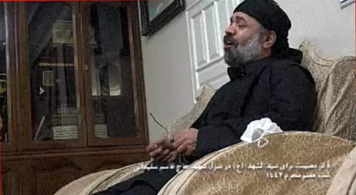 روضهخوانی محمود کریمی در منزل سردار شهید سلیمانی + فیلم