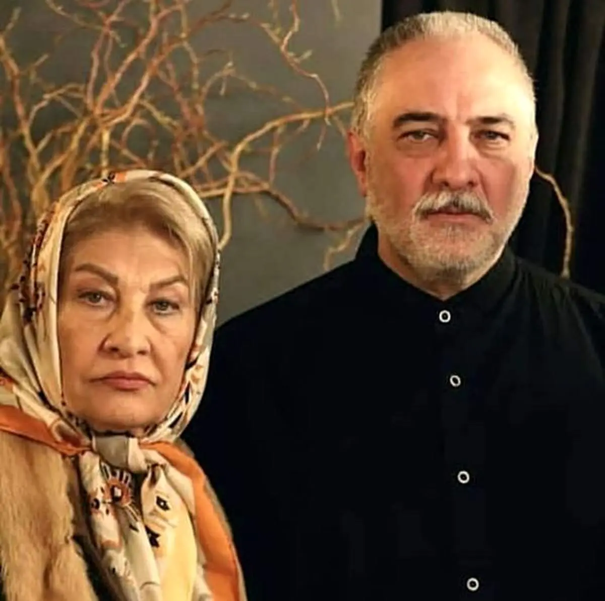 ایرج نوذری و مادرش