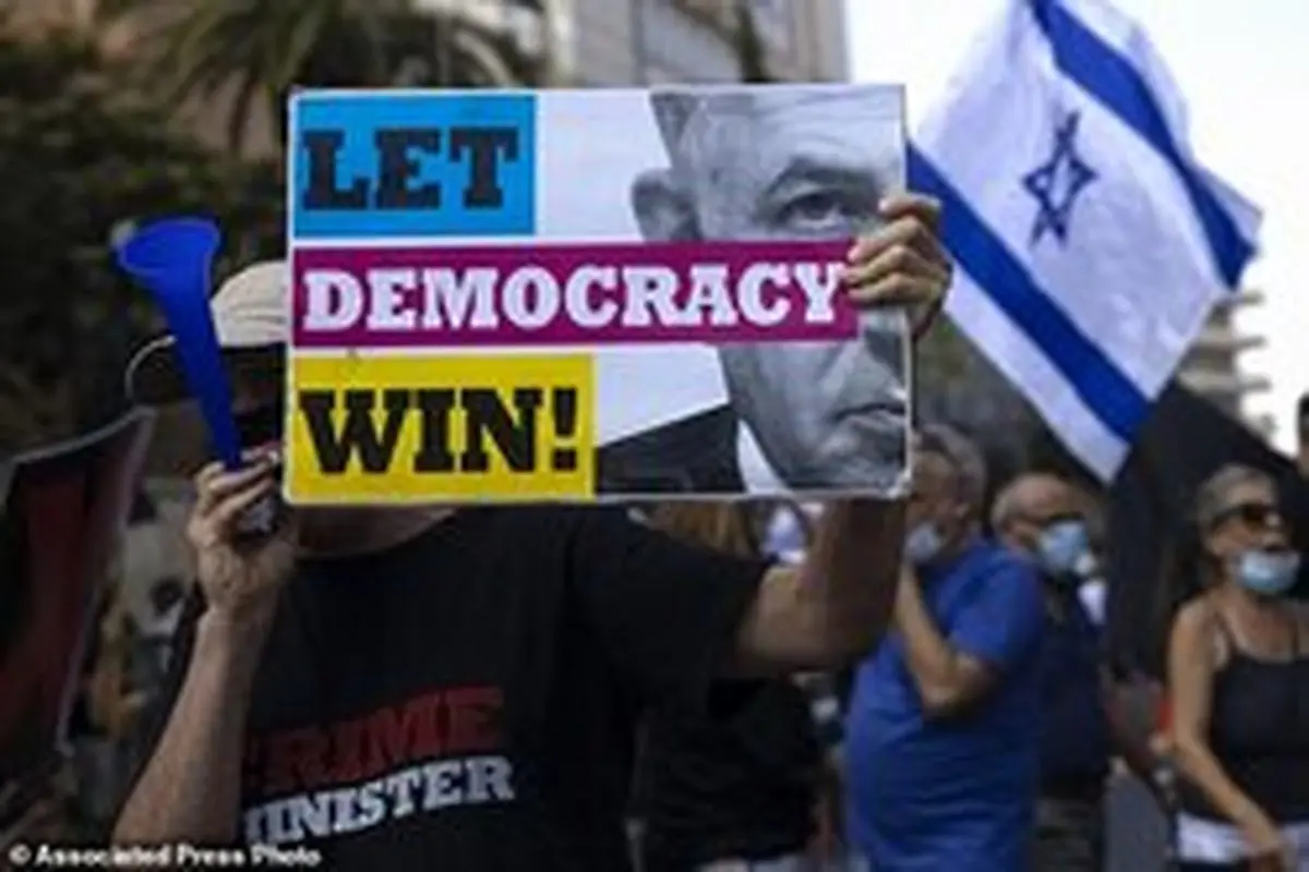 تظاهرات همزمان در اراضی اشغالی و ۱۸ شهر جهان علیه نتانیاهو