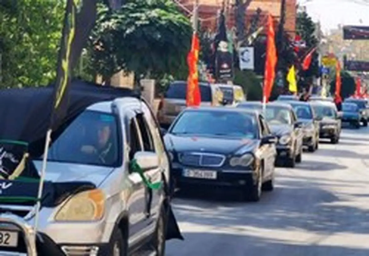 آغاز راهپیمایی عاشورایی در جنوب لبنان +تصاویر