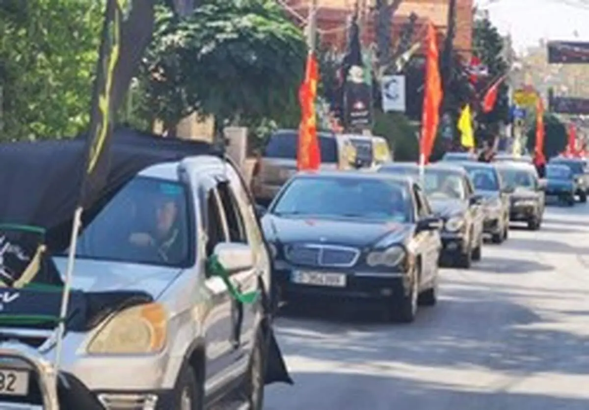 آغاز راهپیمایی عاشورایی در جنوب لبنان +تصاویر