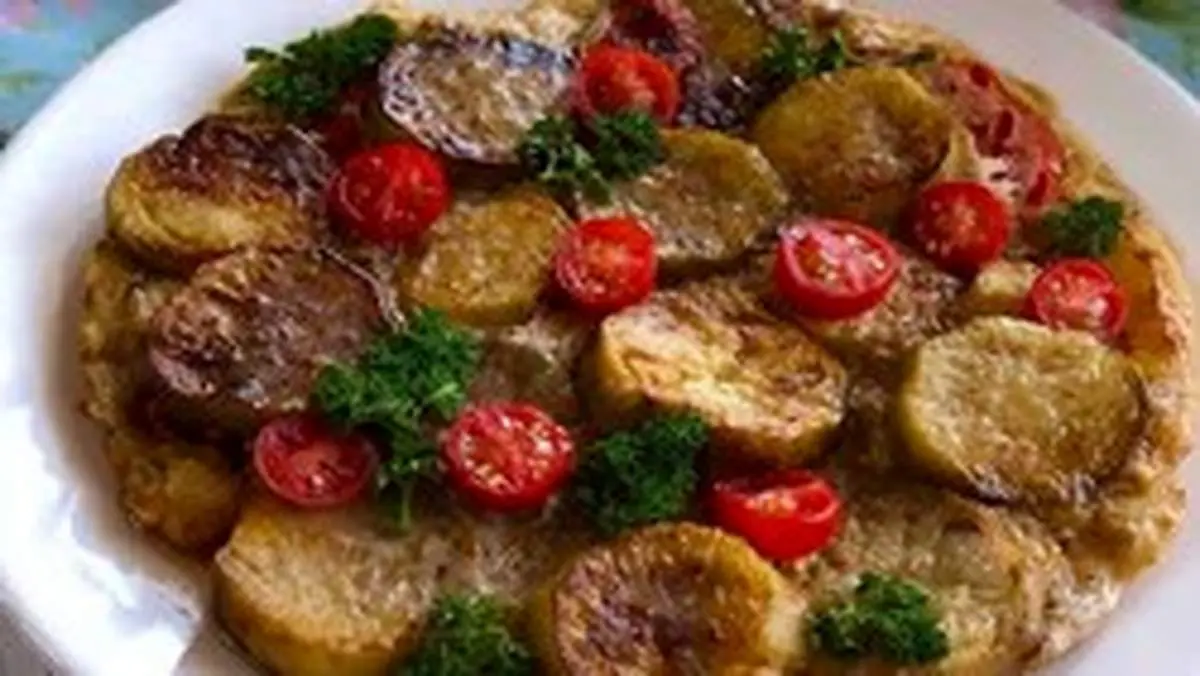 طرز تهیه ورقه بادمجان گیلکی