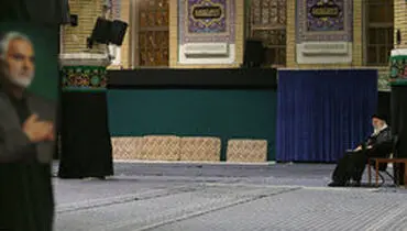 تصویر متفاوت از رهبر انقلاب و سردار سلیمانی