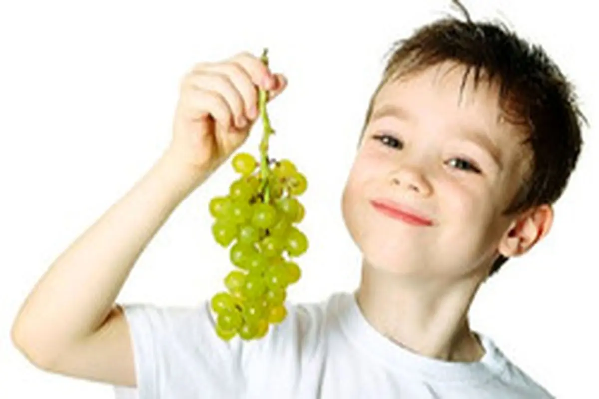 خواص انگور برای کودکان