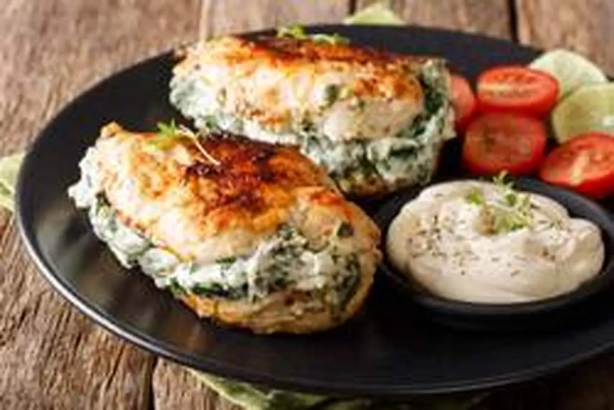 طرز تهیه سینه مرغ شکم پر