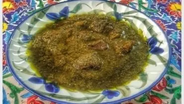 طرز تهیه خورش اسفناج گردو