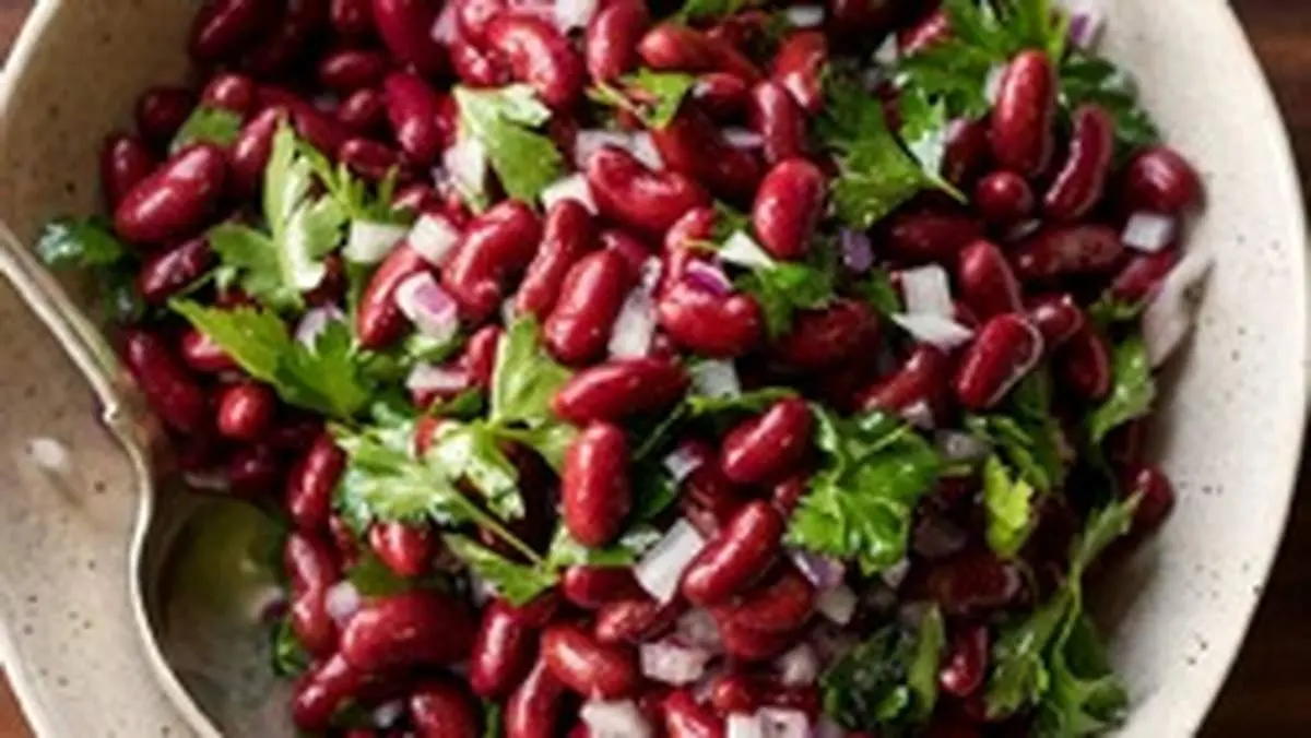 طرز تهیه سالاد لوبیا قرمز خوشمزه و مقوی