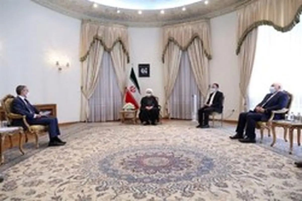 حضور معنی‌دار ظریف در دیدار روحانی با وزیر خارجه سوئیس
