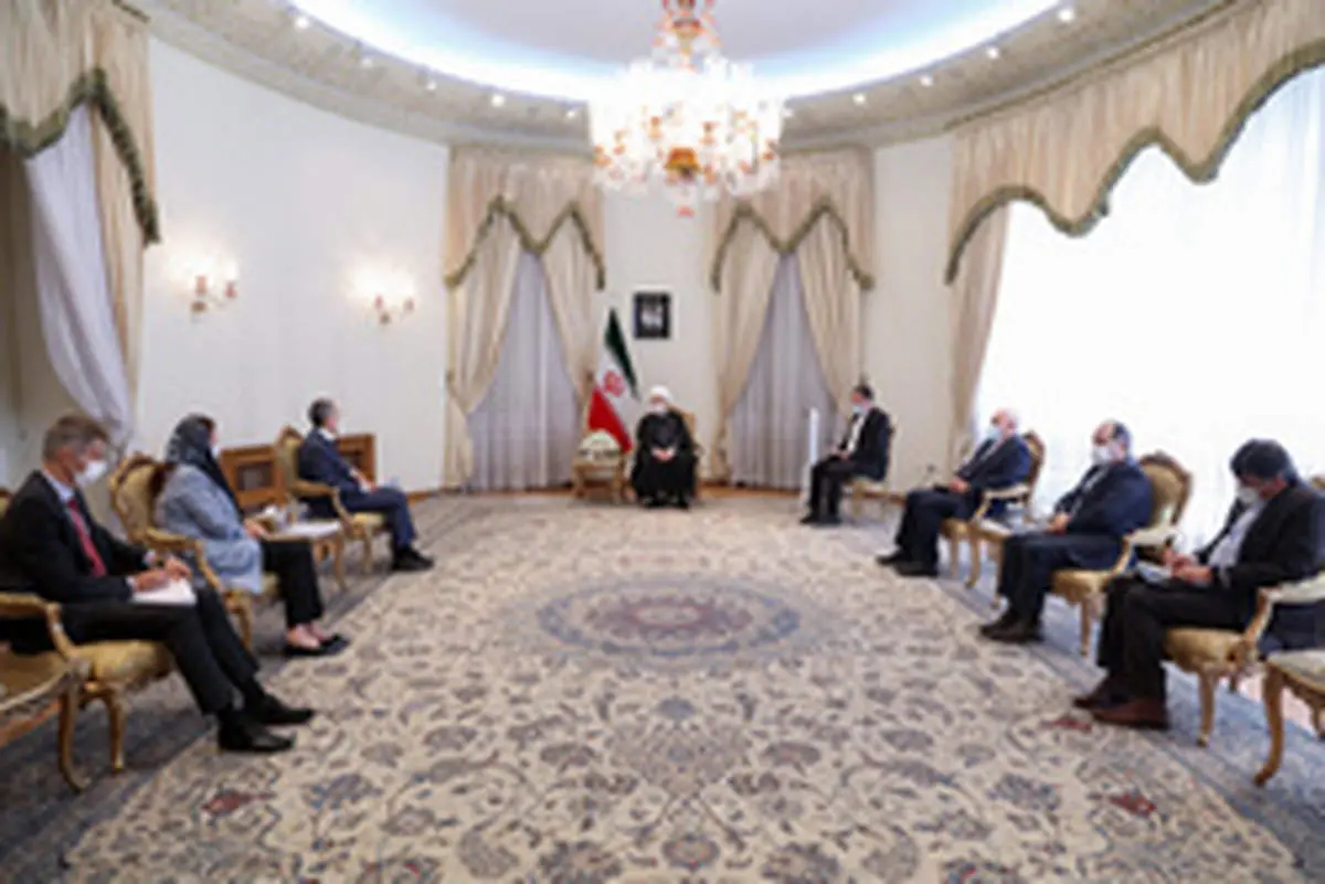 دیدار وزیر امورخارجه سوییس با رییس جمهور
