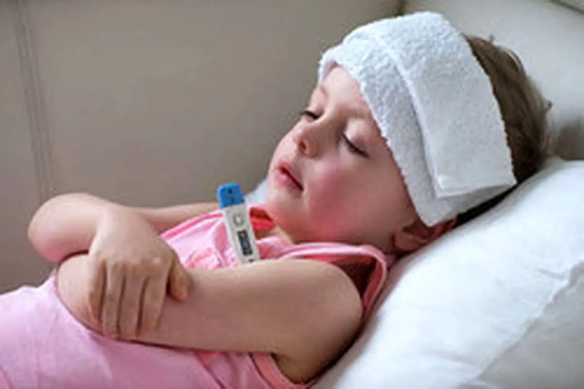 علل بروز تب در کودکان