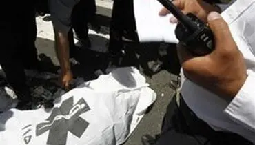 سکته و مرگ سرنشین پیکان بر اثر شوک ناشی از برخورد با گاردریل