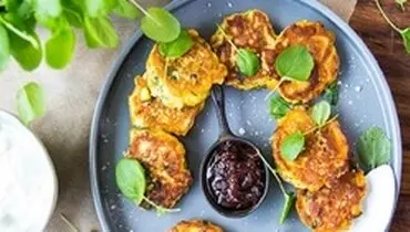 طرز تهیه کوکو ذرت و اسفناج ساده و خوشمزه