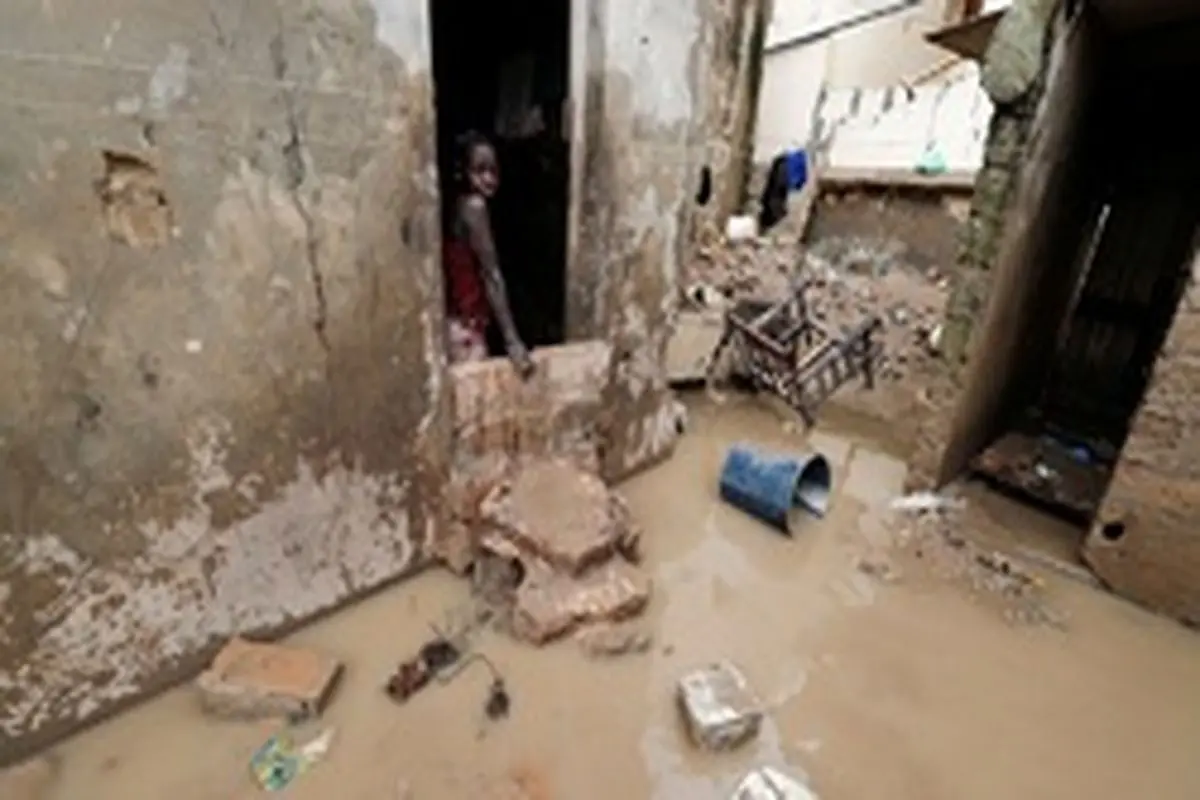بارندگی شدید و جاری شدن سیل در سنگال