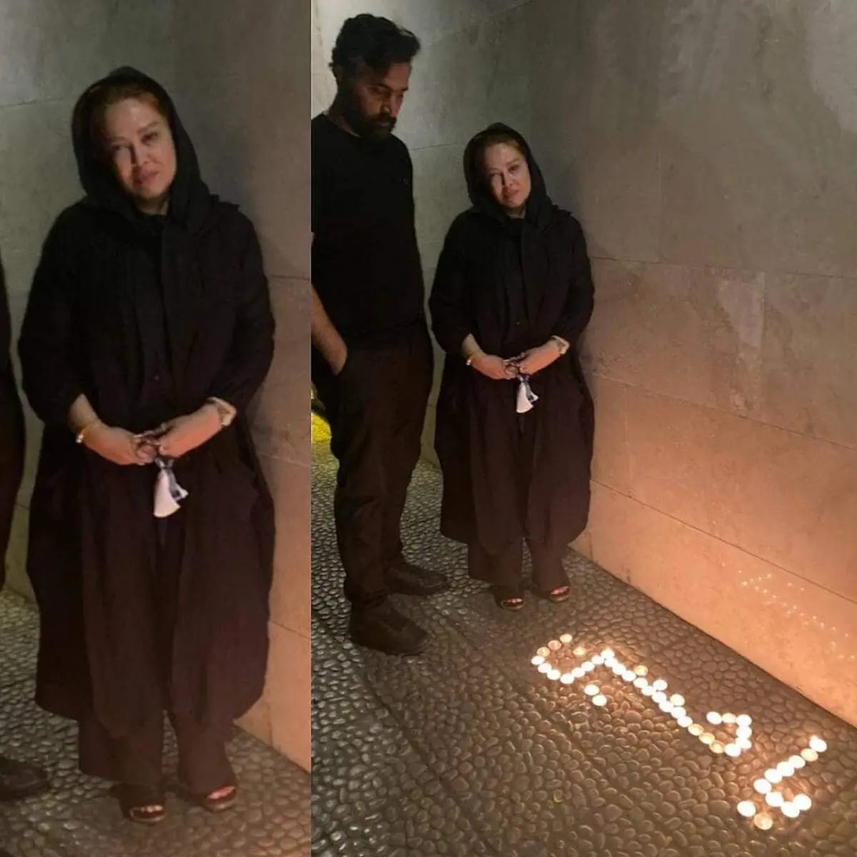 عکسی از بهاره رهنما و همسرش که غوغا به پا کرد!