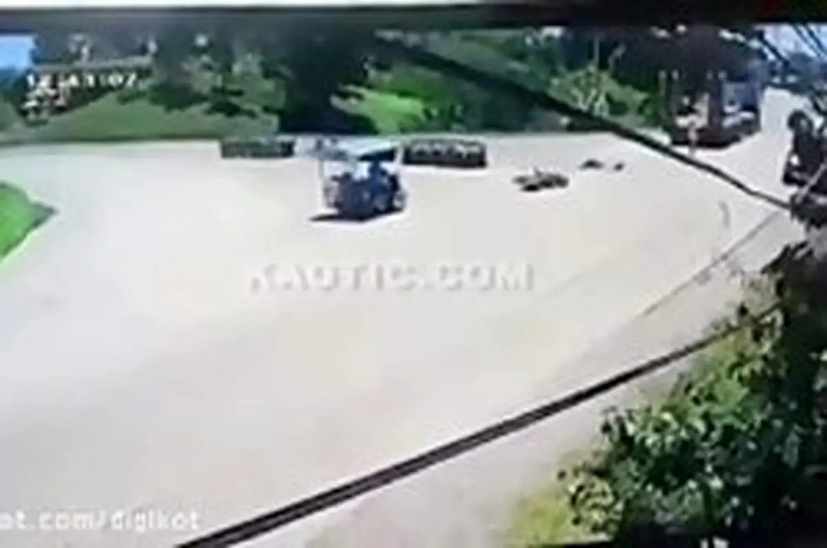 تصادف وحشتناک در تایلند+فیلم