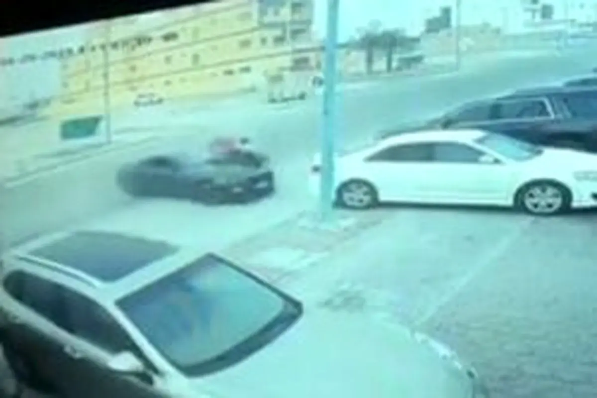 فرار راننده خاطی از صحنه جرم پس از زیرگرفتن عابر پیاده + فیلم