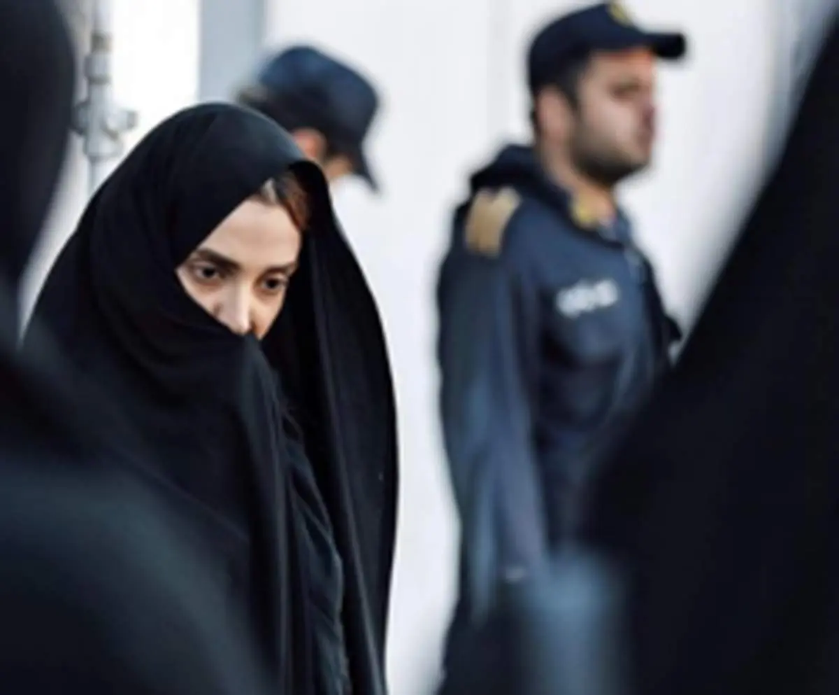 الهه حصاری در نمایی از فیلم جدیدش