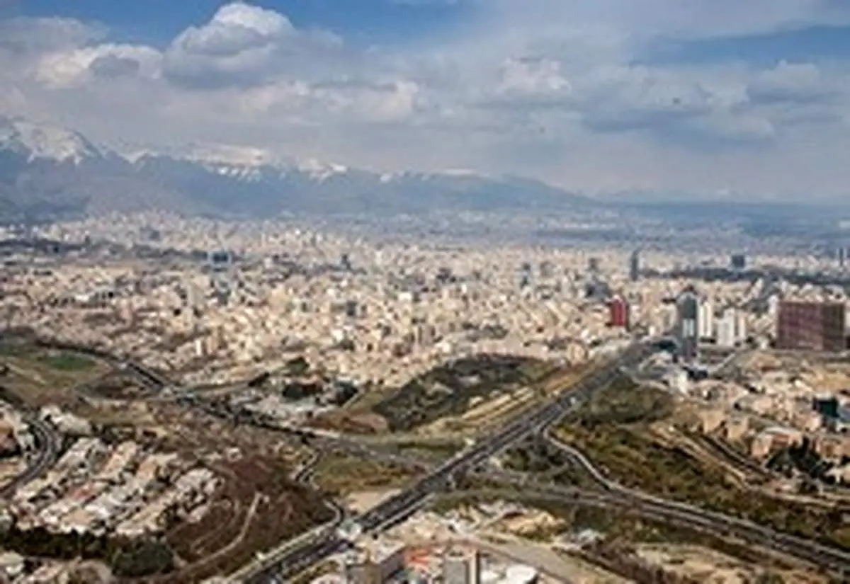 کیفیت هوای تهران در شرایط قابل قبول
